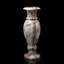 Paire de vases en bande onyx 1