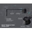 Lampe de bureau noire 4,06 po