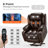 40'' Wide Heat Power Lift Recliner Leather Massage Sofa, Chair With Cup Holders, USB & Type-C Ports, Remote Control-114208122
