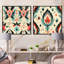 Elouan - Ensemble de 2 collages de formes carrées abstraites-101858269-101858268
