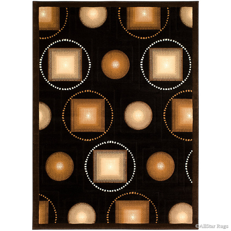 Abstract Indoor Rug, 7'10" x 10'2"