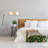 Olly Glass Semi Flush Mount
