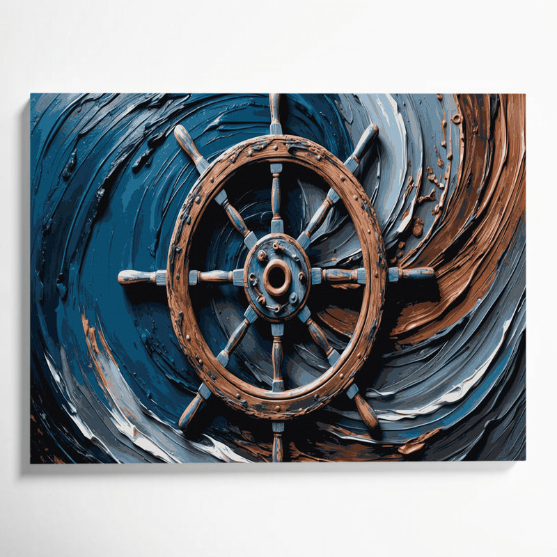 Art mural sur toile gris