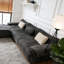 Canapé 3 + 1 places en chenille-1364796128