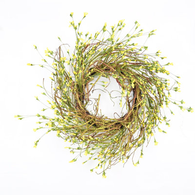 26"  Wildflower Spring Summer Front Door Wreath