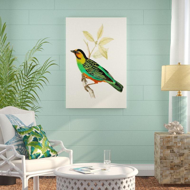 On Perch VI - Painting on Canvas, 122cm H x 81cm W, Wrapped Canvas