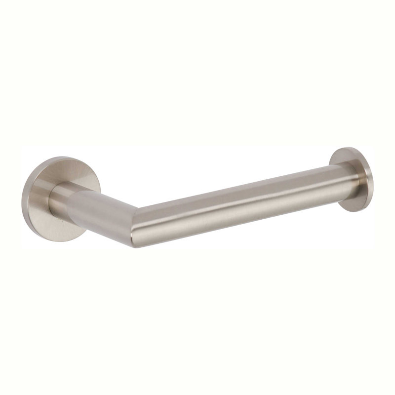 Kubic Open Toilet Paper Holder, Stain Nickel