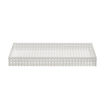 Reed Bathroom Accessory Tray