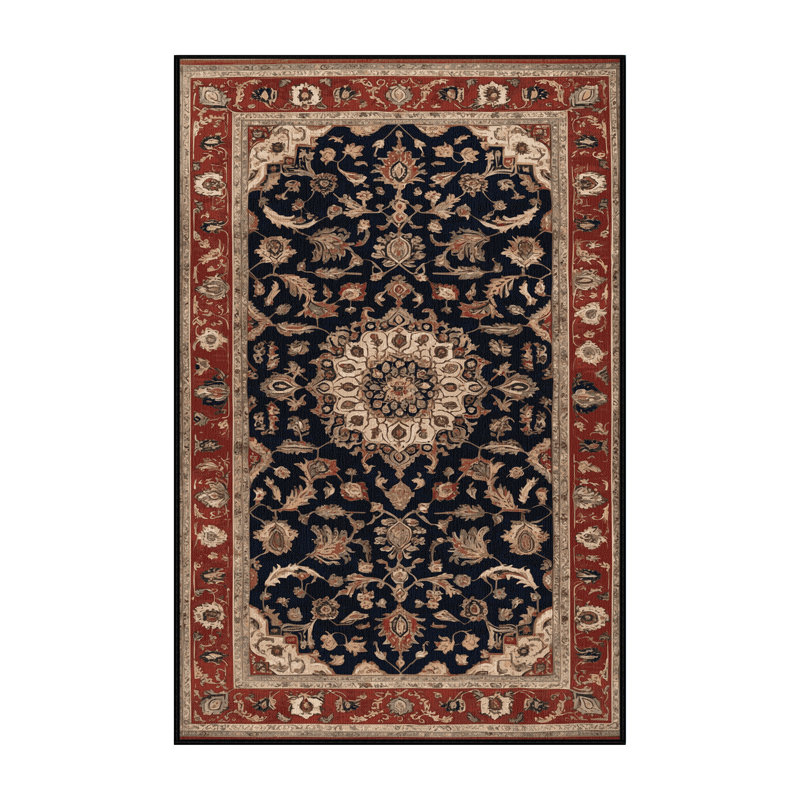Tapis brun lavable à la machine, Tapis de couloir 2 pi x 4 pi