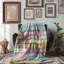 Couverture en sherpa peinte de qualité supérieure Painted Brick Harmony-97847272