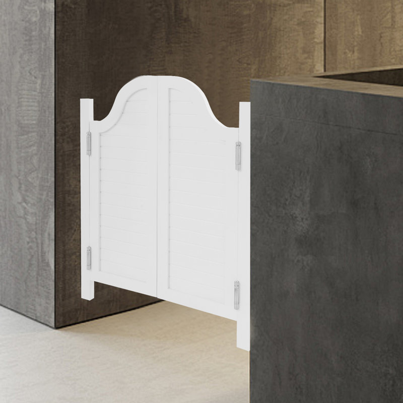 Porte de séparation en bois pour café et entrée