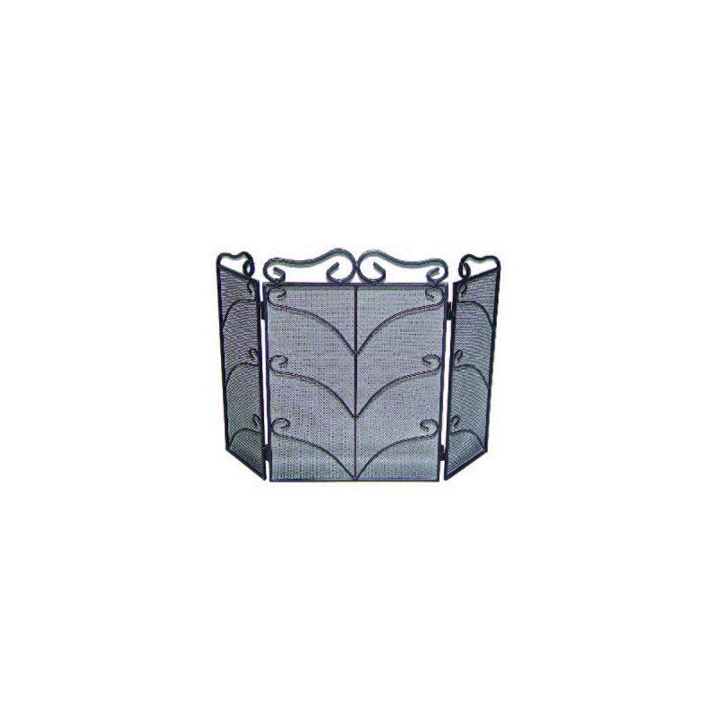 3 Panel Steel Fireplace Screen