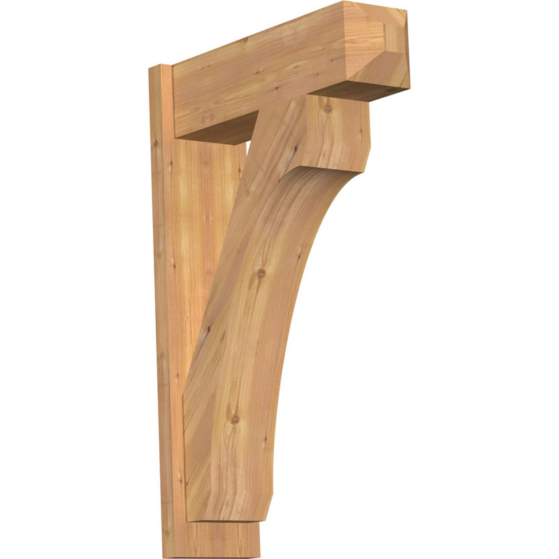 Legacy Craftsman Perspectives, P 26 po x H 30 po, Cèdre rouge de l'Ouest de 6 po (sciage brut)