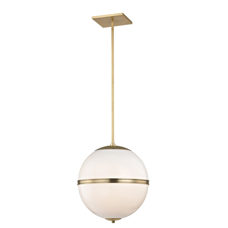 Truax 3 - Light Chandelier, Aged Brass