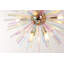 Dandelion 12 - Light Gold Sputnik Sphere Starburst Colorful Chandelier Rainbow Firework Pendant Lamp