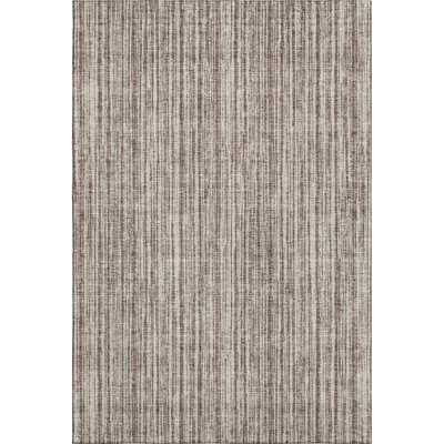 Premium Machine Washable Prisco Brown Rug