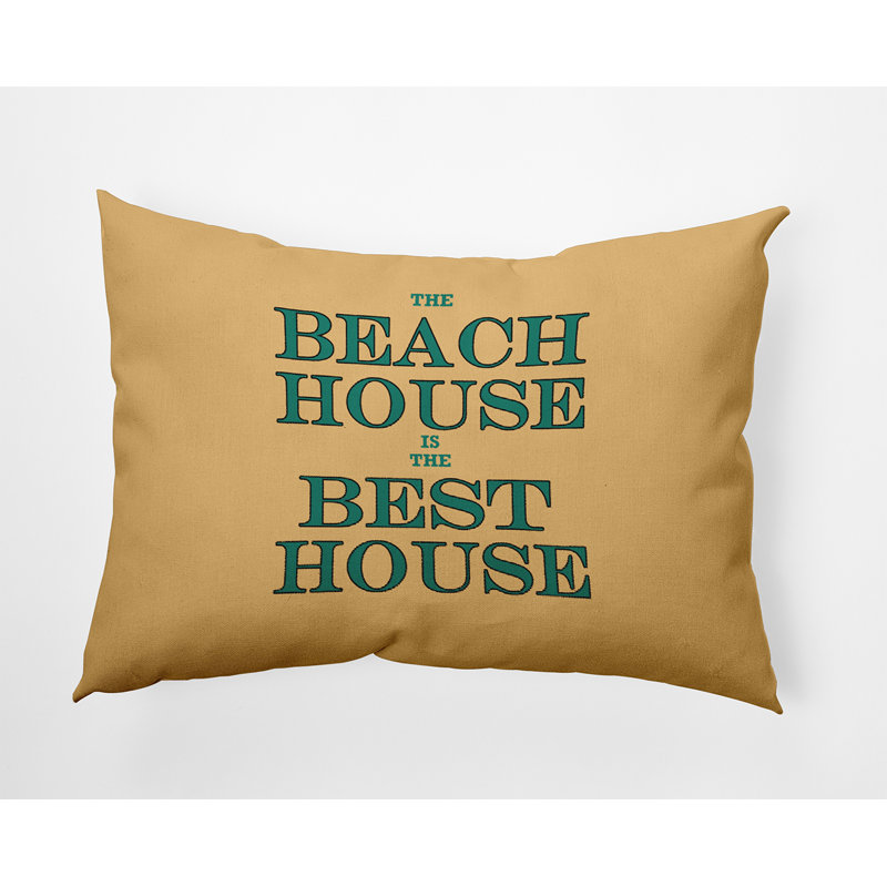 Outdoor Reversible Throw Pillow, Kelly Green
