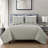 Solid Color Cotton Quilt Flange Border 3 Piece Quilt Set-1576813273-1576813274