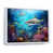 White Floater Framed