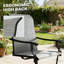 Ensemble de 2 chaises d'extérieur, chaises pivotantes-702194351