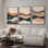 Art mural rétro encadré Fine Art Antique Classic pour chambre à coucher - 16 po x 24 po