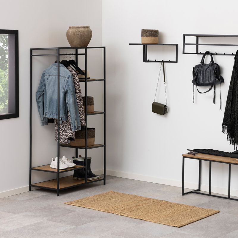 Milardo 77cm Clothing Rack