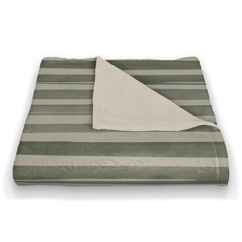Hand Woven Throw Blanket, Green