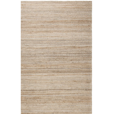 Doleman Hand Woven 80% Hemp, 20% Cotton Solid Colour Rug