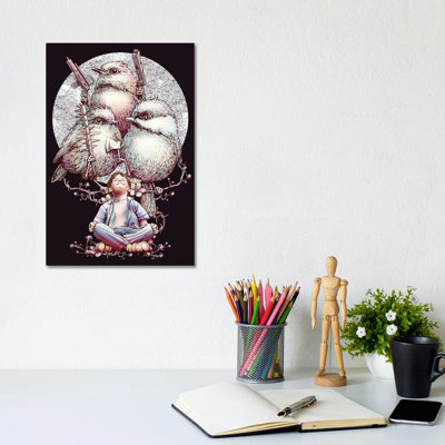 Killer Birds by Adam Lawless - Wrapped Canvas Gallery-Wrapped Canvas Giclée