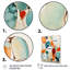 «Ingvarda Blue Mid Century Midcentury Mosaic I», reproduction sur toile-1512543112-1512543127