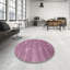 Tapis mauve contemporain-495727721
