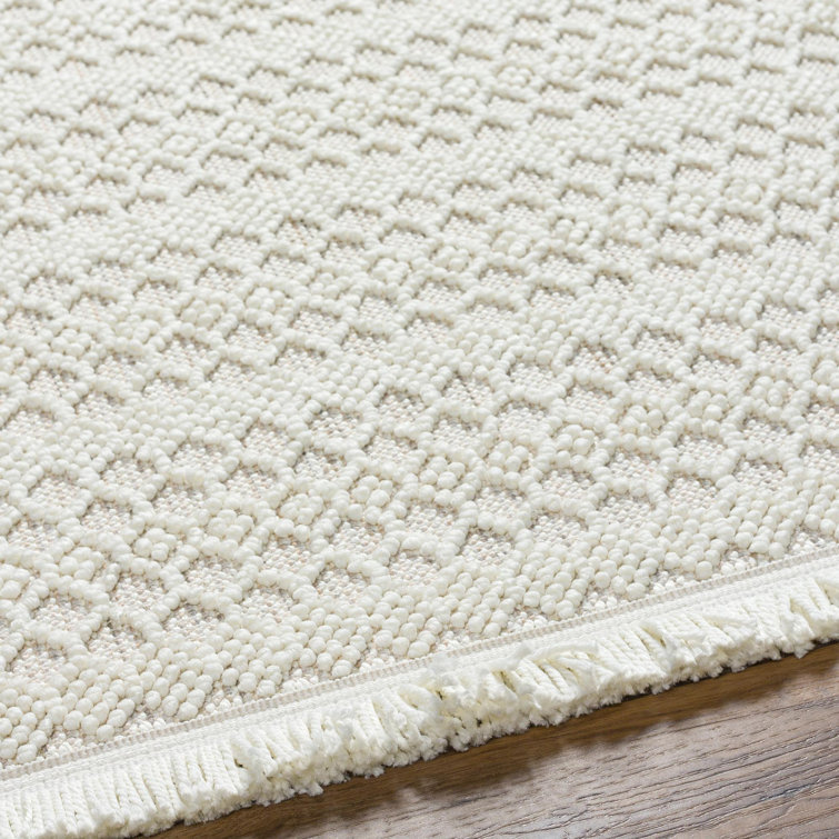Foundry Select Kaya Performance Ivory Rug | Wayfair