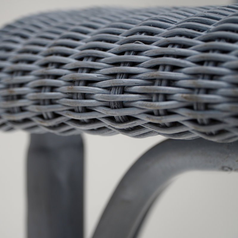 Arbor Rattan Counter Stool, Sea Glass