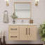 Meuble-lavabo mural 36 po avec lavabo en acrylique renforcé Victoria-97880856