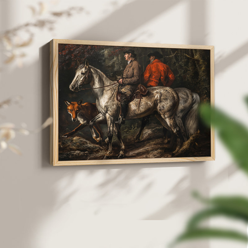 Faune - LXVII - Reproduction encadrée - Restickable, H 8 po x l 10 po, Naturel