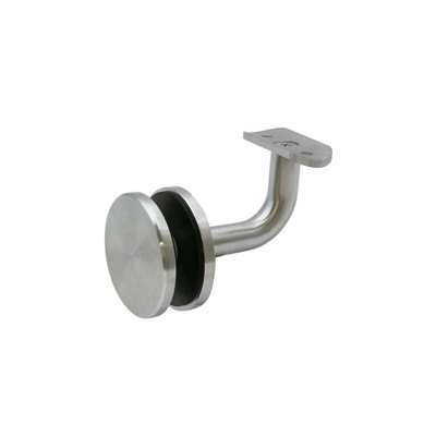 Support en verre FHC HB5GBS Brea Series - Acier inoxydable brossé