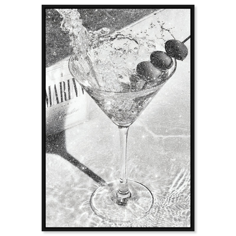 Chill Time II Print by Oliver Gal, 16"H x 11"W, Black Floater Frame