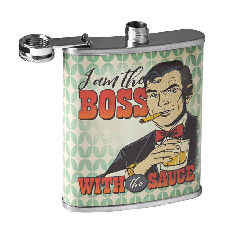 Boss avec la sauce en acier inoxydable