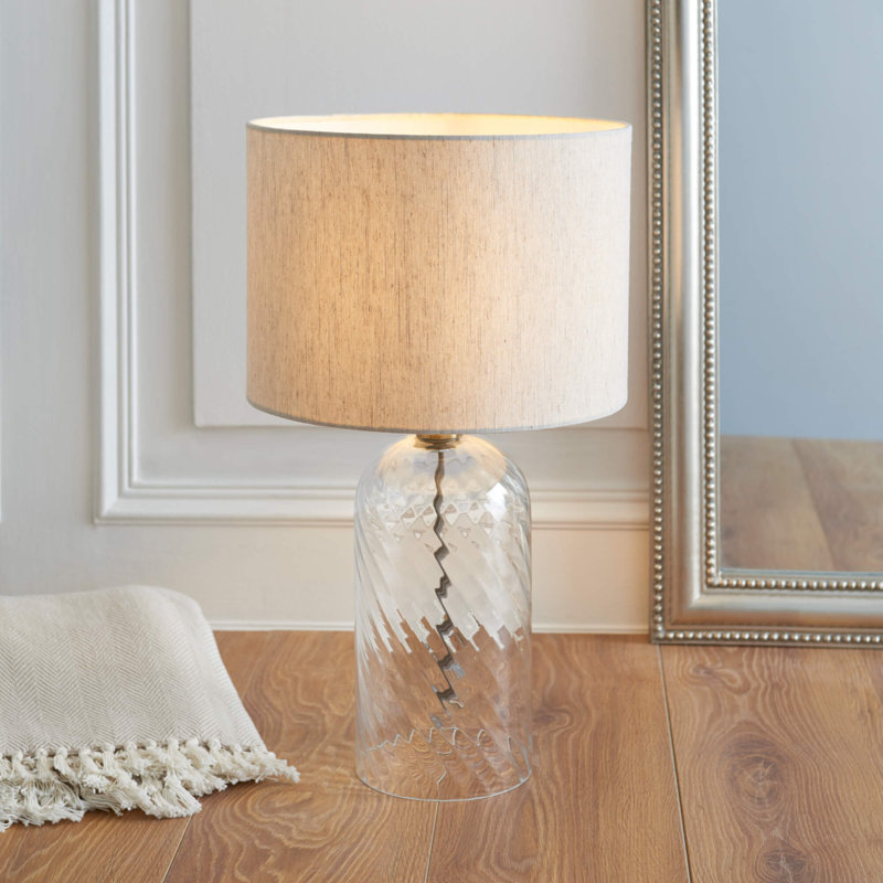 Glass Table Lamp