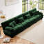Canapé modulaire capitonné en chenille pour salon-142689250-142689253