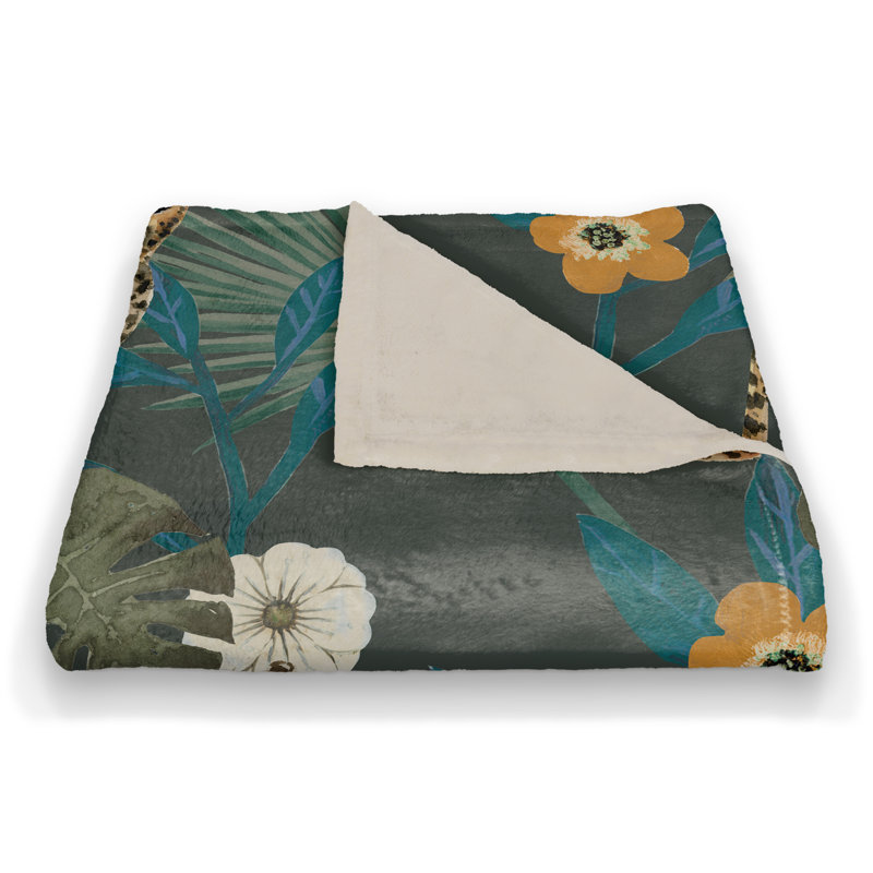 Hand Woven Throw Blanket, Green