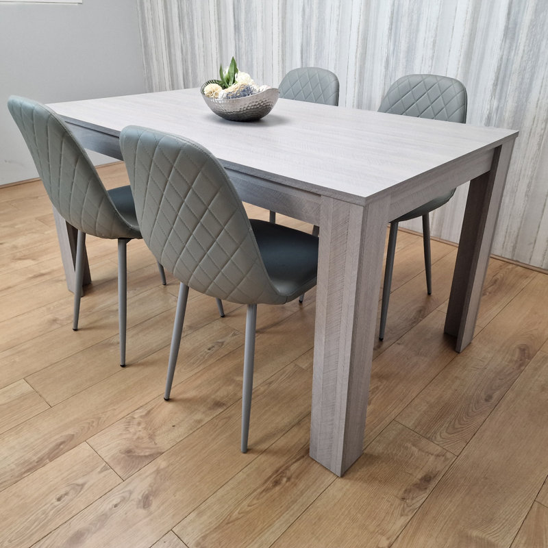 Crotzer 4 - Person Dining Set, H75 x L117 x W77cm