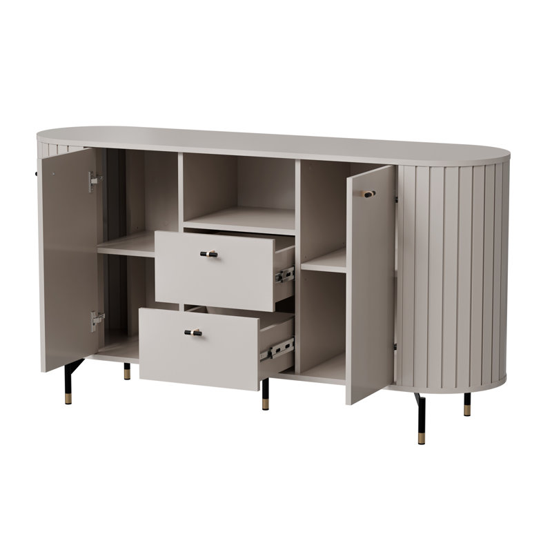 Benko 150.1cm Sideboard, Beige