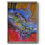 «Vibrant Flow II», reproduction encadrée - bois massif-255528840