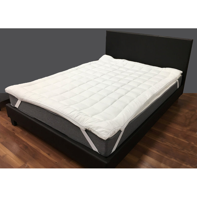 Surmatelas en duvet synthétique 1 po Bedelia, Très grand lit