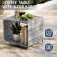 Ensemble de conversation pour terrasse en osier / rotin pour 2 personnes avec repose-pieds Billmont-717592077