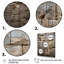 «Baljeet Hebrew Western Wall Collage II», reproduction sur toile encadrée-1774284021-1774284028