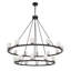 Lustre noir mat 46,75 po Aragon-1029360049