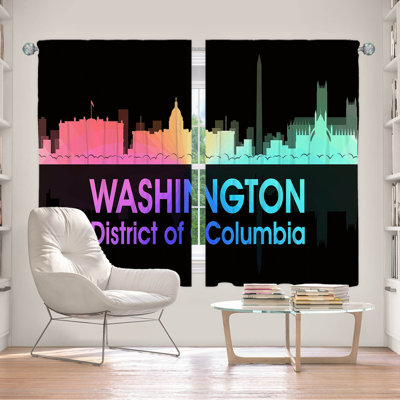 Deshala Room Darkening Curtains / Drapes Pair