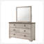 Commode 6 tiroirs style vieilli 1Pc